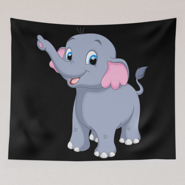 Item preview, baby elephant designed and sold by billyhendryx.