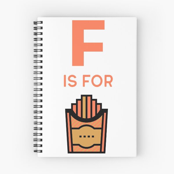 Item preview, F is For Fries designed and sold by OnlyCoolTees.