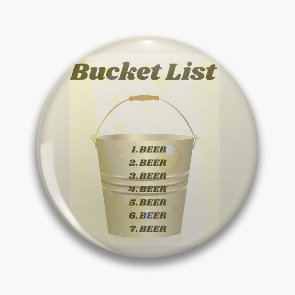 Item preview, Bucket of Beer List designed and sold by Mamalia.