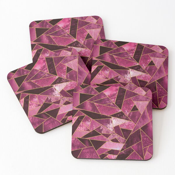 Item preview, Pink Stone Abstract Geometric designed and sold by T-shirt-Designs.