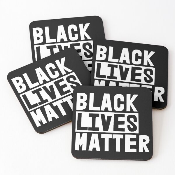Item preview, Black Lives Matter (white on black) designed and sold by Thelittlelord.