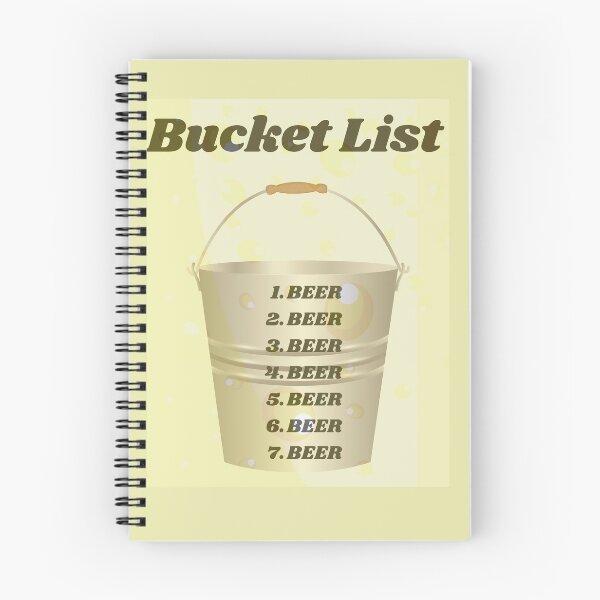 Item preview, Bucket of Beer List designed and sold by Mamalia.