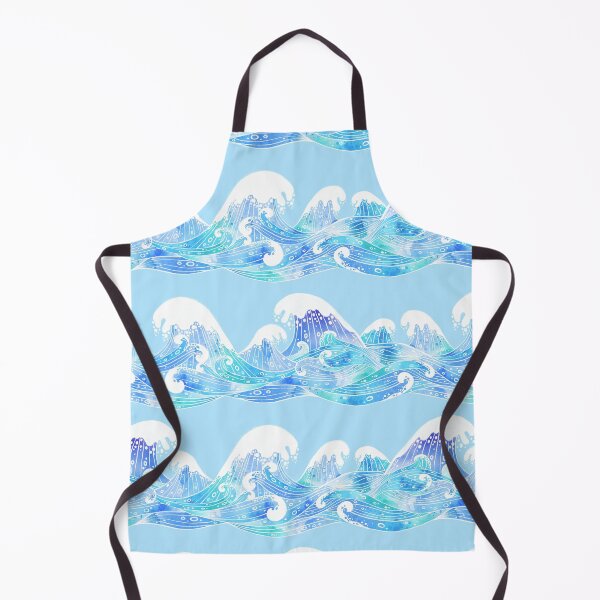 Item preview, Blue Watercolour Waves  designed and sold by KConfetti.