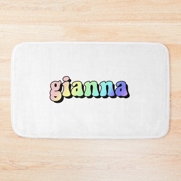 Item preview, aesthetic rainbow gianna name designed and sold by STAR10008.