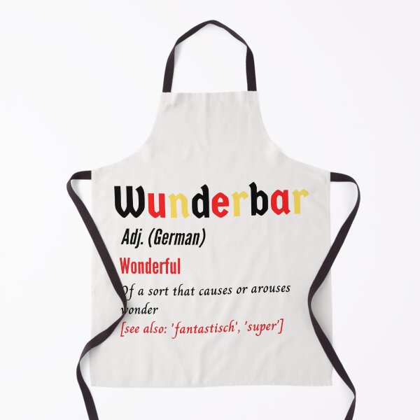 Item preview, Wunderbar Deutsch Wonderful German Flag Colours Definition designed and sold by Time4German.