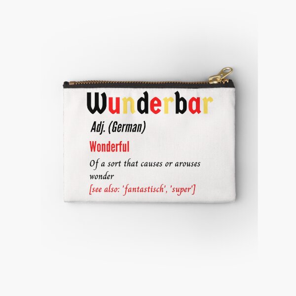Item preview, Wunderbar Deutsch Wonderful German Flag Colours Definition designed and sold by Time4German.