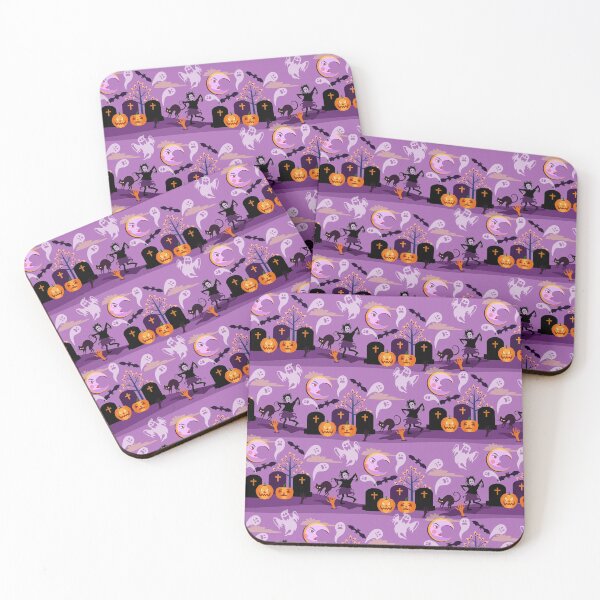 Item preview, Spooky Cemetary in Purple designed and sold by blayzeink.