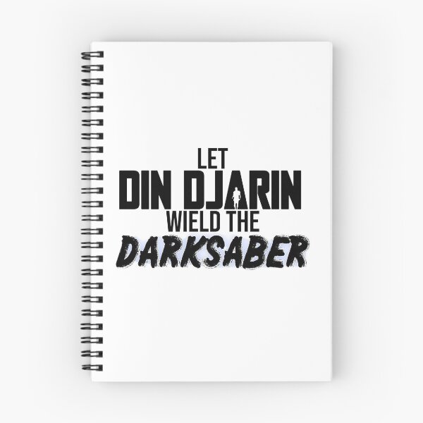 Item preview, Let Din Djarin Wield the Darksaber designed and sold by themollylorian.