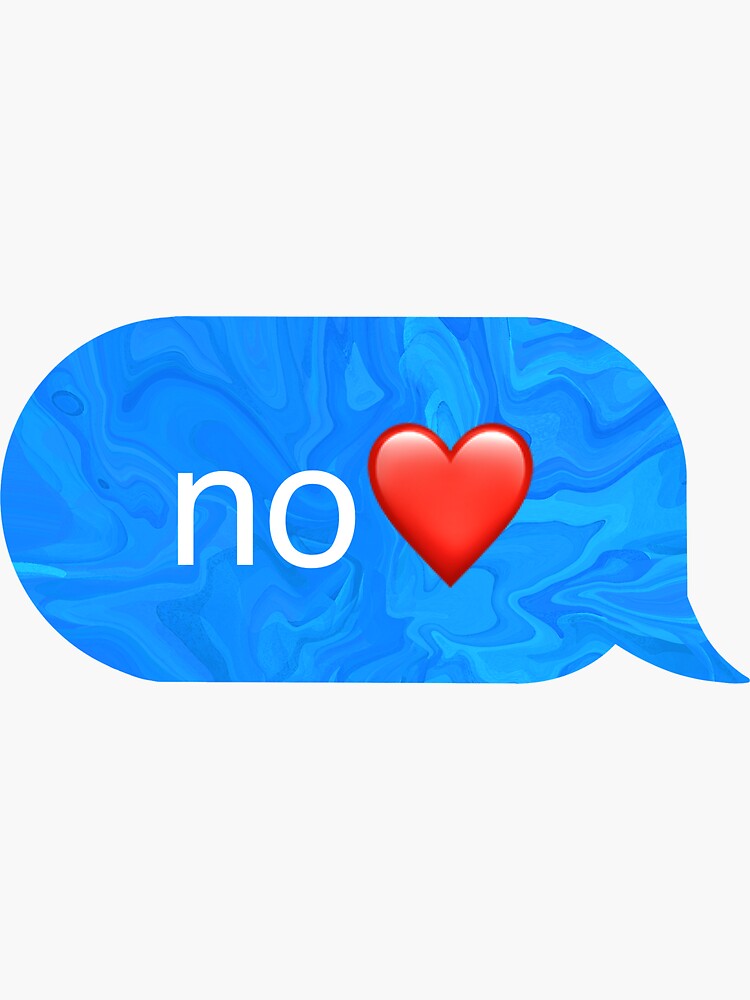 no❤️ | Sticker