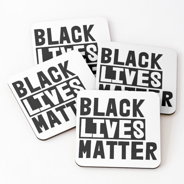 Item preview, Black Lives Matter (black on white) designed and sold by Thelittlelord.
