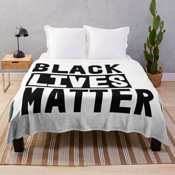 Item preview, Black Lives Matter (black on white) designed and sold by Thelittlelord.