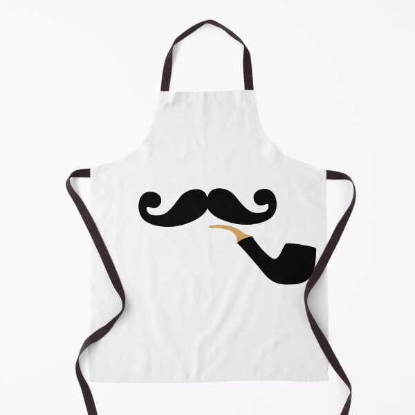 Item preview, Funny Mask with Mustache and Pipe designed and sold by ArticaDesign.