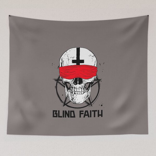 Item preview, Blind Faith Skull designed and sold by JadedSaint.