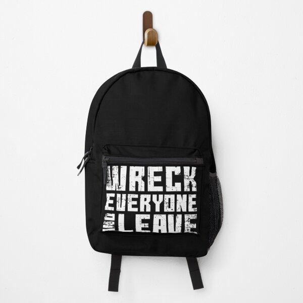 Item preview, WRECK EVEYONE AND LEAVE : wreck gift idea, pro wrestling designed and sold by KOURCHAL ART.