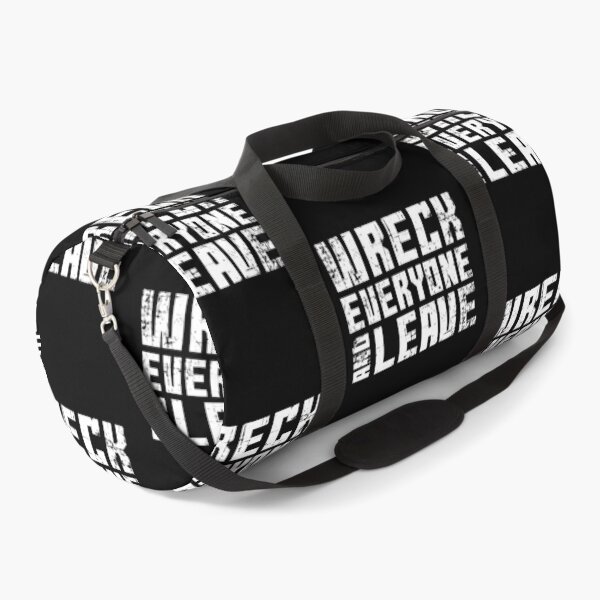 Item preview, WRECK EVEYONE AND LEAVE : wreck gift idea, pro wrestling designed and sold by KOURCHAL ART.