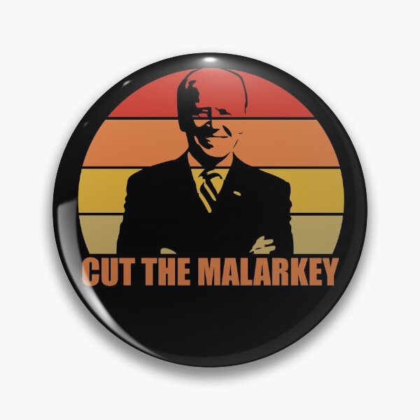 Item preview, Cut The Malarkey Retro Sunset - Joe Biden designed and sold by RandomStuffShop.