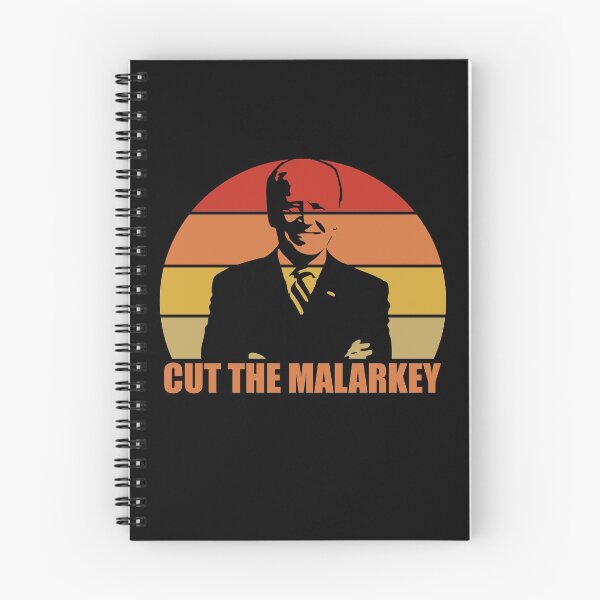 Item preview, Cut The Malarkey Retro Sunset - Joe Biden designed and sold by RandomStuffShop.