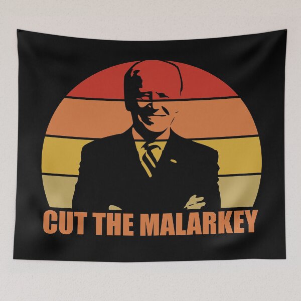 Item preview, Cut The Malarkey Retro Sunset - Joe Biden designed and sold by RandomStuffShop.