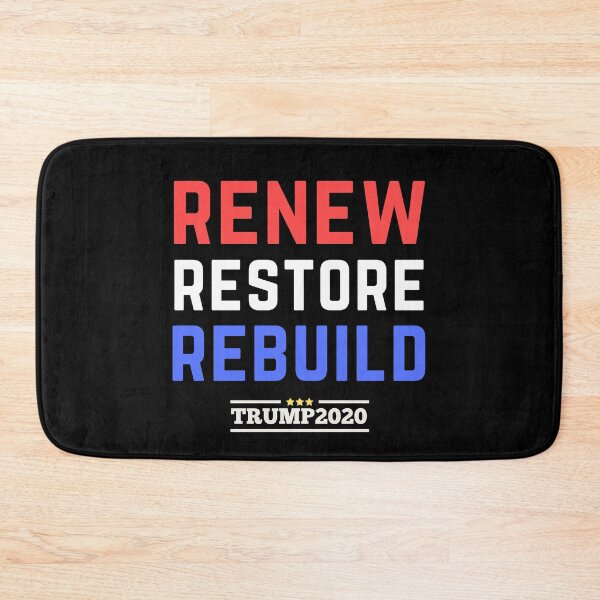 Item preview, Renew Rebuild Trump 2020 designed and sold by PurpleTank.