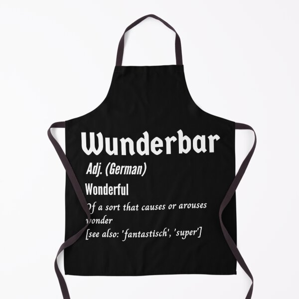Item preview, Wunderbar Wonderful German Deutsch Definition designed and sold by Time4German.