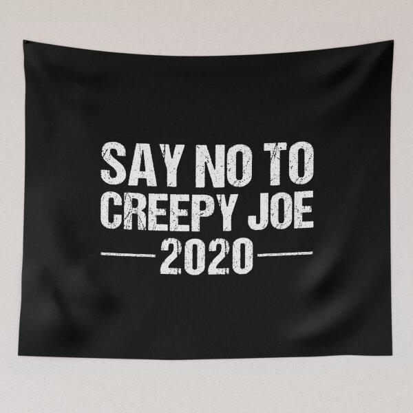 Item preview, Say No To Creepy Joe 2020 Vintage Design Funny Anti Joe Biden Retro designed and sold by naworas.