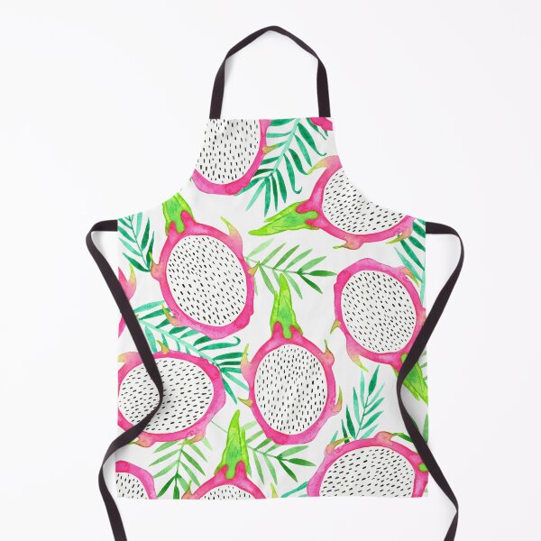 Item preview, Dragon Fruit and Palm Leaves Pattern designed and sold by KConfetti.