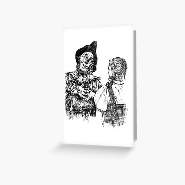 Item preview, Dorothy and the Scarecrow designed and sold by thezenzer.