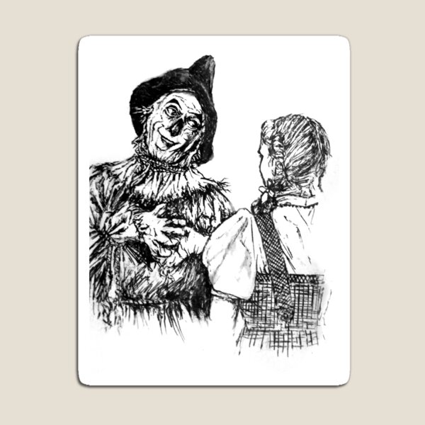 Item preview, Dorothy and the Scarecrow designed and sold by thezenzer.
