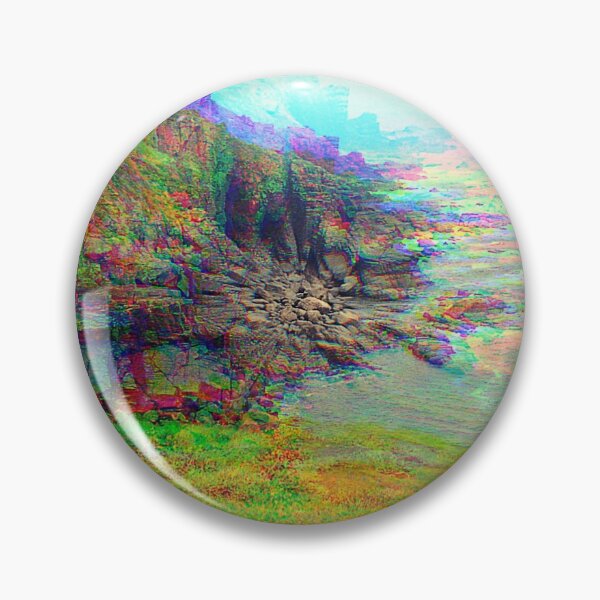 Item preview, Lizard Point, Cornualles (RGB / Psicodélico) designed and sold by AWalkInEngland.
