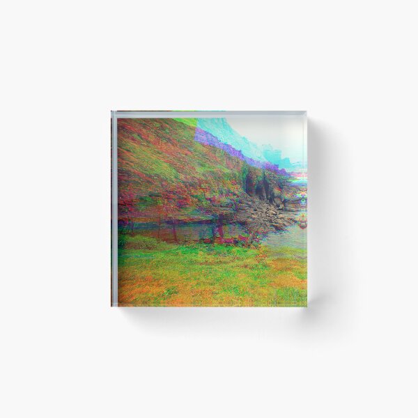 Item preview, Lizard Point, Cornwall (RGB/Psychedelic) designed and sold by AWalkInEngland.