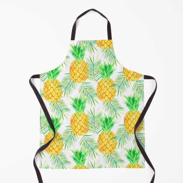 Aperçu de l'œuvre Motif d'ananas et de feuilles de palmier créée et vendue par KConfetti.