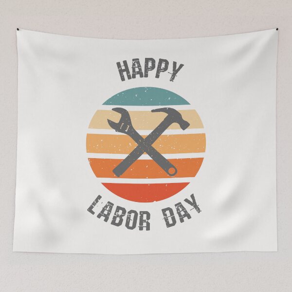 Item preview, Happy Labor Day Vintage designed and sold by ShirtsJH.