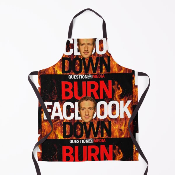 Item preview, Quemar Facebook designed and sold by QuestionMedia.