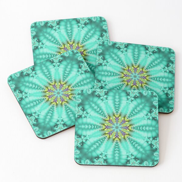 Item preview, Teal Flower Mandala designed and sold by Edward L Anderson RMCP.