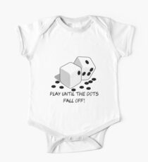 Play until the dots fall off One Piece - Short Sleeve