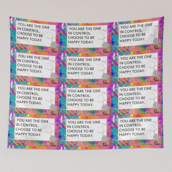 Item preview, You Are The One in Control designed and sold by craftybegonia.