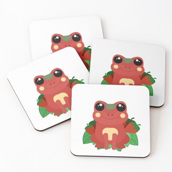 Item preview, Strawberry frog  designed and sold by xplodinglemon.