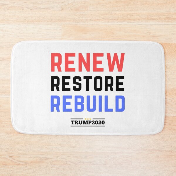 Item preview, Renew Rebuild Trump 2020 designed and sold by PurpleTank.