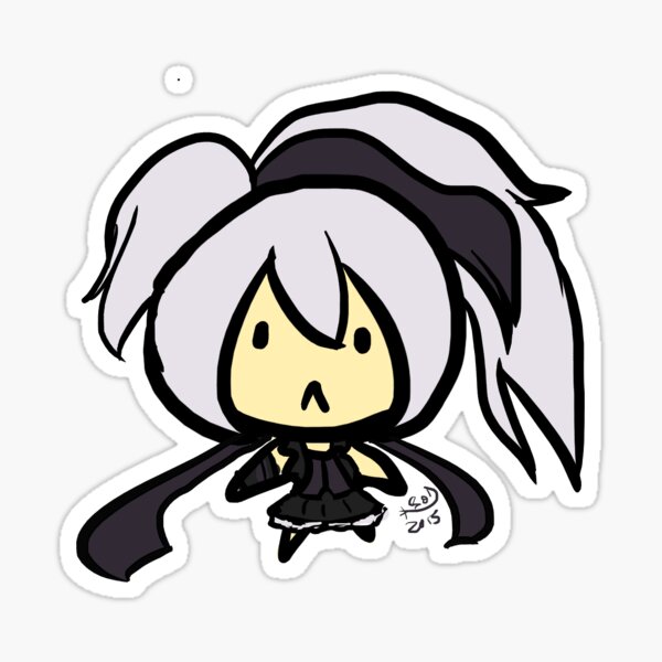 VOCALOID v flower cheeb Sticker