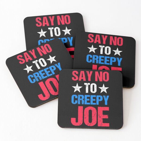 Item preview, Say No To Creepy Joe Vintage Design Funny Anti Joe Biden 2020 Retro designed and sold by naworas.