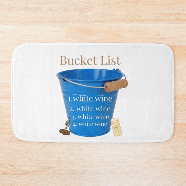 Item preview, Bucket List:White Wine designed and sold by Mamalia.