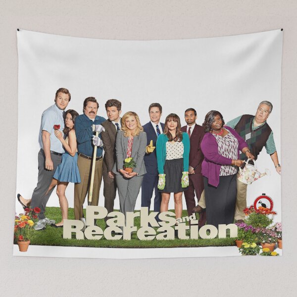 Item preview, The Parks and Rec Gang designed and sold by bibliophan.