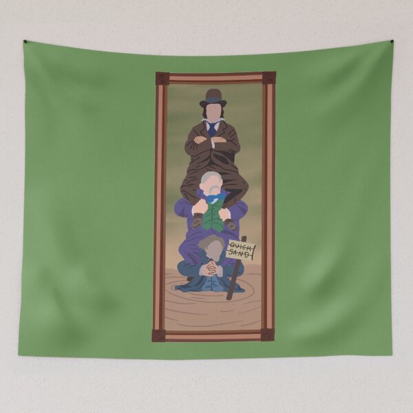 Item preview, Minimalist Three Men Haunted Mansion designed and sold by DisSpooks.