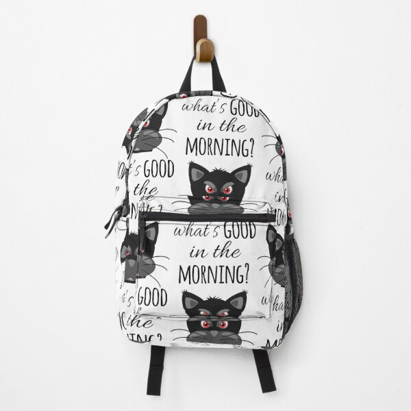 Item preview, What's Good In The Morning Cat designed and sold by 4AllTimes.