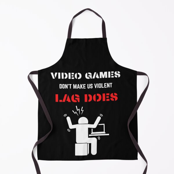 Item preview, Video Games Don't Make Us Violent Lag Does designed and sold by LamV.