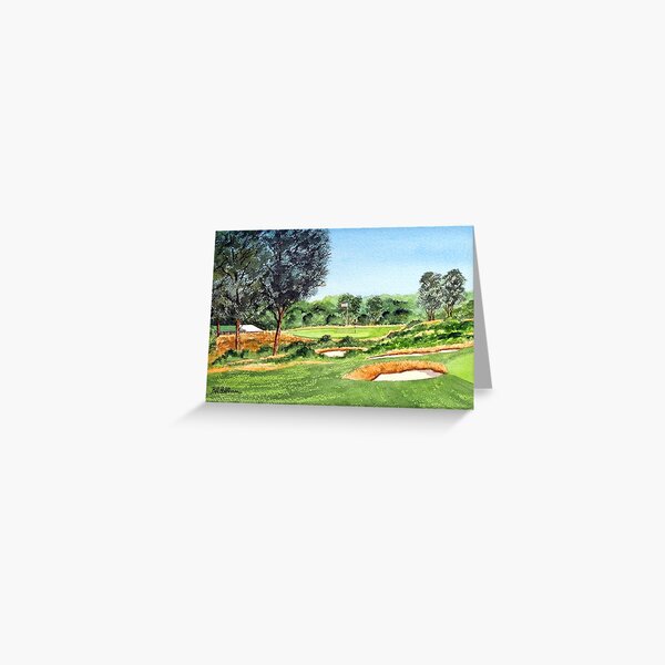 Item preview, Merion Golf Course 16th Hole designed and sold by William Holkham.