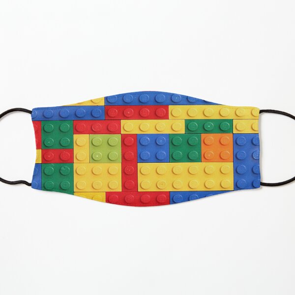 Colorful Bricks Design Kids Mask