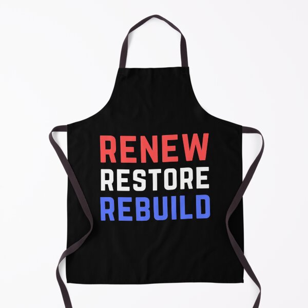 Item preview, Renew Restore Rebuild designed and sold by PurpleTank.