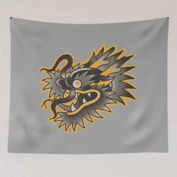 Item preview, Traditional dragon head design designed and sold by Aloha-Life-808.