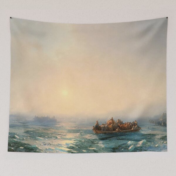 Artikelvorschau, Eis im Dnjepr - Ivan Aivazovsky - 1872 entworfen und verkauft von CJET.